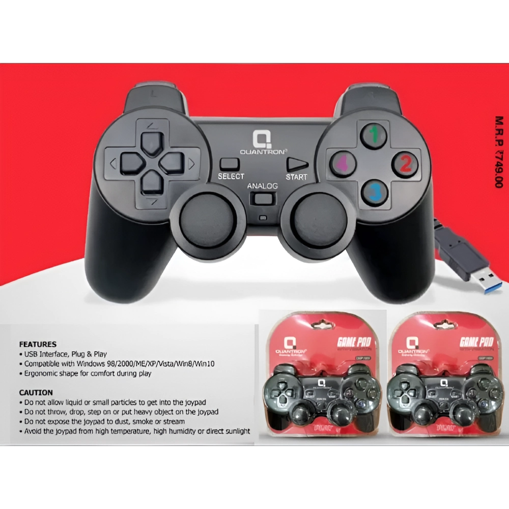 Quantron QGP-1800 USB Gamepad view 2